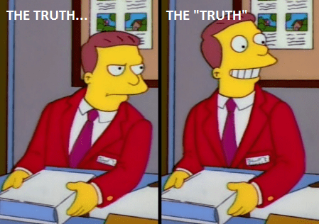 There’s The Truth…and The “Truth”