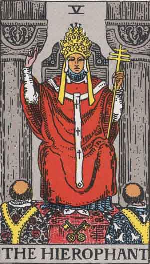 Tarot Card by Card: The Hierophant - Tarot Card Meanings