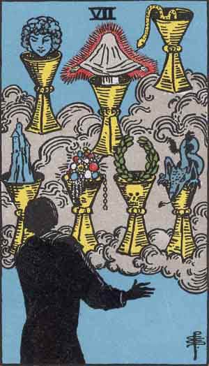 Seven of Cups - Tarot Card Meanings - Tarot Card by Card