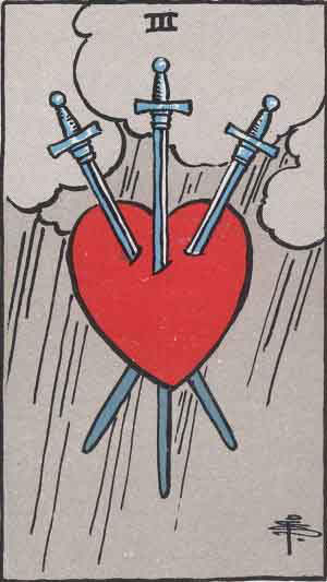 Tarot Card By Card Three Of Swords The Tarot Lady Tarot Card By Card Three Of Swords The Tarot Lady
