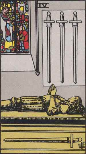 Tarot Card by Card – Four of Swords