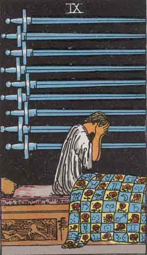 Tarot Card by Card – Nine of Swords