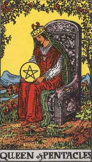 Queen of Pentacles - Tarot Card by Card - Tarot Card Meanings