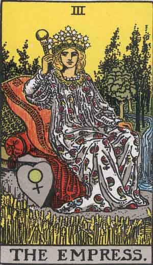 Which tarot cards indicate fertility?