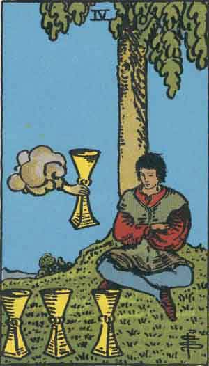 Which tarot cards indicate emotional unavailability?