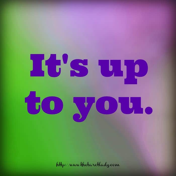 Yo Mantra – Up to you