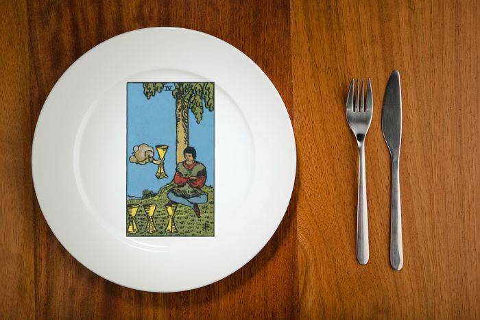 Tarot by the Mouthful – Four of Cups