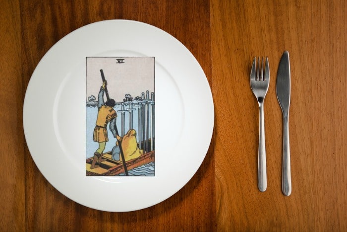 Tarot by the Mouthful – Six of Swords