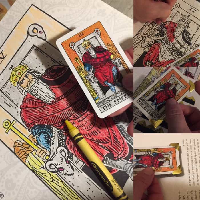 How to Bling The Tarot Coloring Book