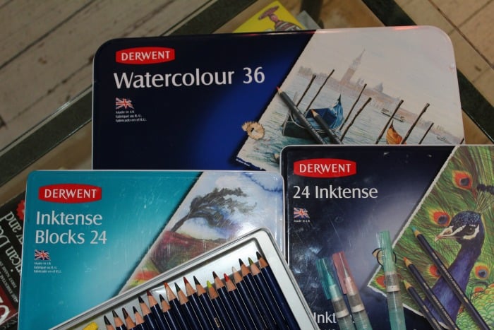 Derwent Inktense products