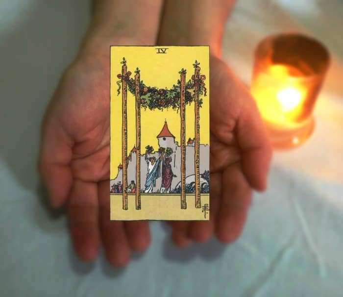 Tarot Advice – Guidance in Every Card: Four of Wands
