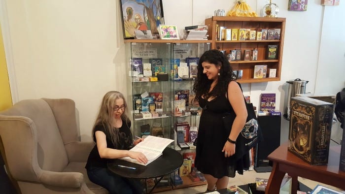 Book signing at The Hermit's Lamp