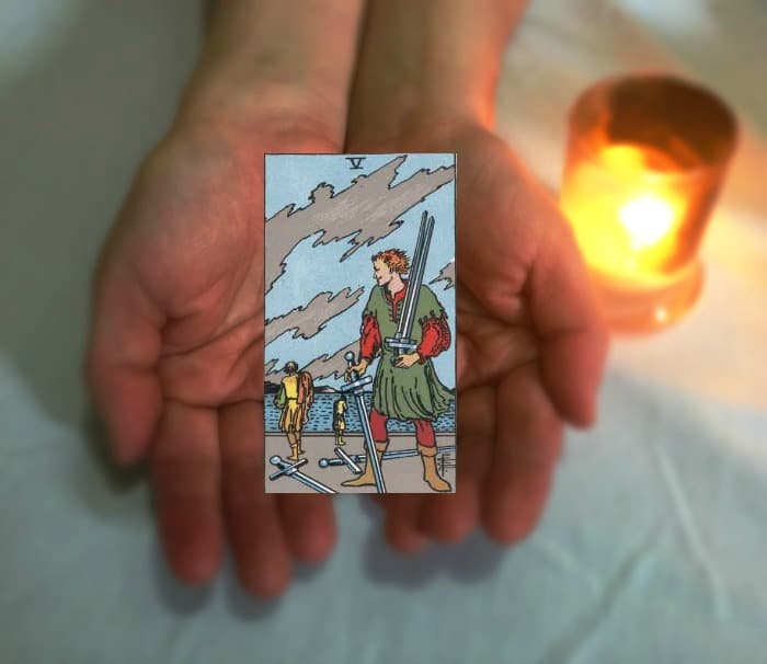 Tarot Advice - Guidance in Every Card: Five of Swords