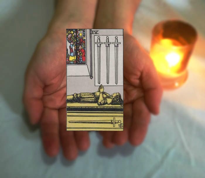 Tarot Advice - Guidance in Every Card: Four of Swords