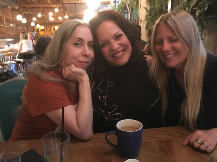 Dinner with Tanya Geisler and Anastasia Valentine