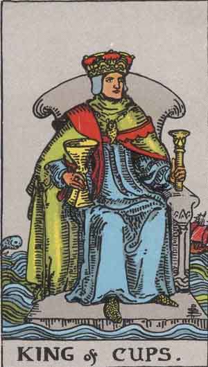 Which tarot cards indicate travel? King of Cups