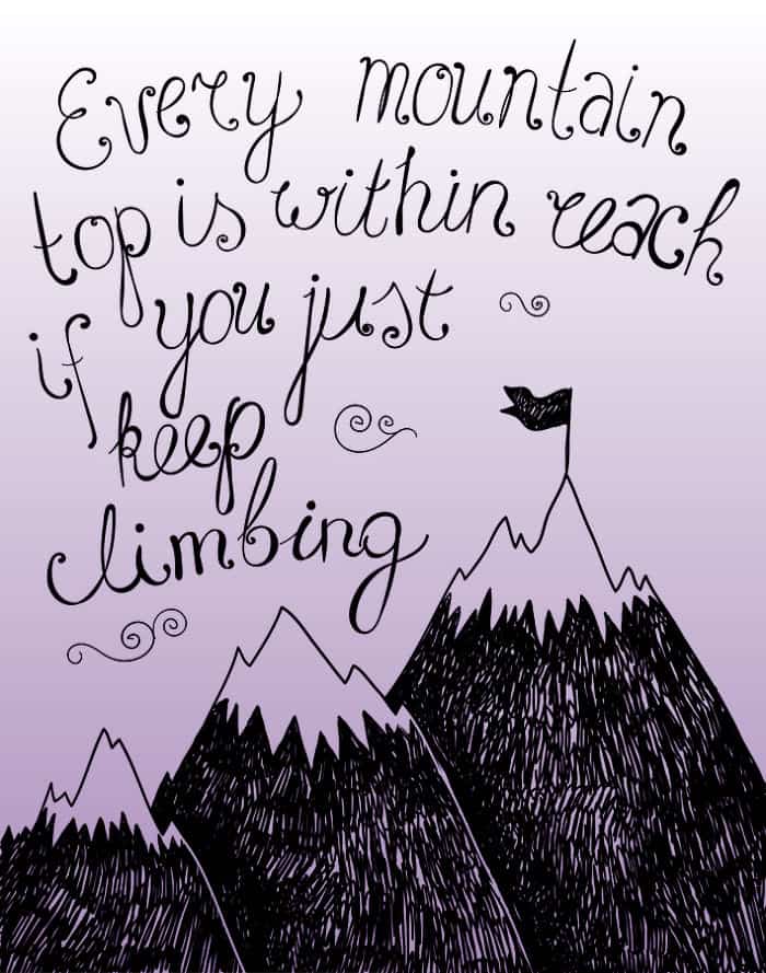 The Hit List - Climbing up the mountain