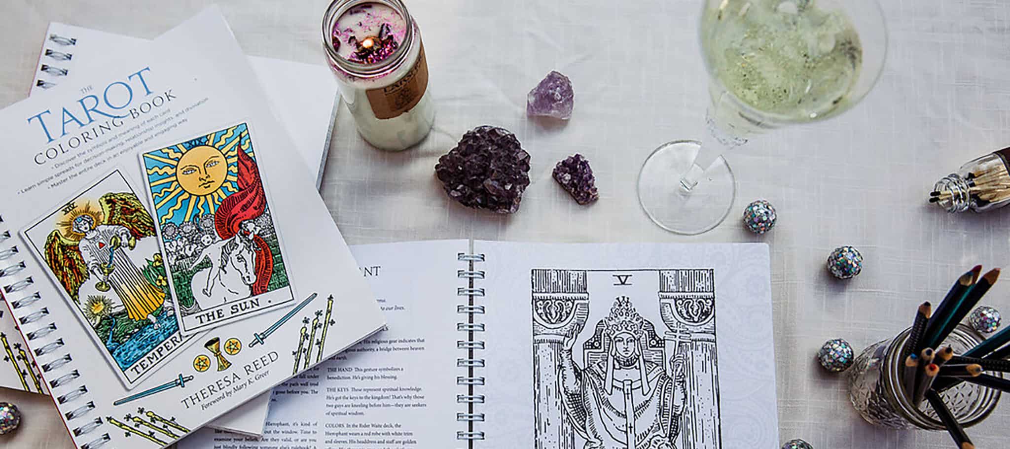The Tarot Coloring Book