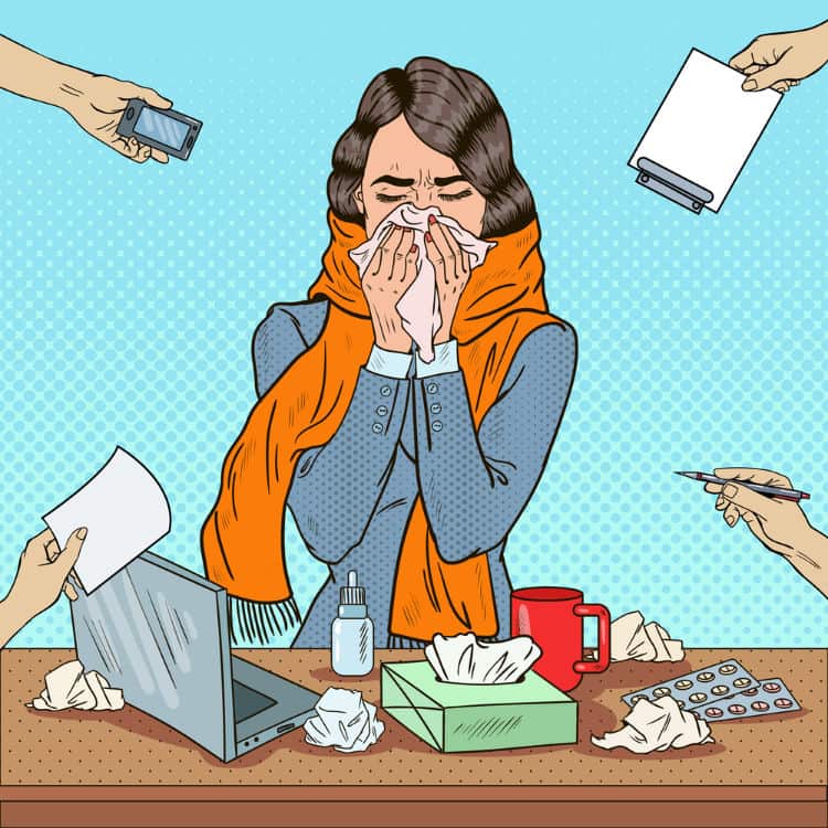 The Hit List - Even tarot readers get the flu
