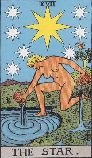 Which tarot cards indicate fame? The Star